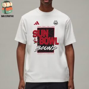 Louisville Cardinals Adidas 2024 Tony The Tigers Sun Bowl Participant Tee Merchandise Limited Classic T-Shirt