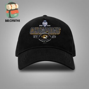 Missouri Tigers 2024 TransPerfect Music City Bowl Champions Score Merchandise Limited Snapback Classic Hat Cap