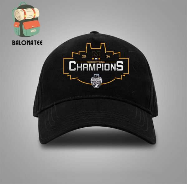 Missouri Tigers Back To Back 10 Win Seasons With 2024 Music City Bowl Champions Snapback Classic Hat Cap