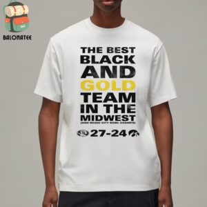 Missouri Tigers Is The Best Black And Gold Team In The West And 2024 Music City Bowl Champions Classic T-Shirt