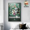 Memphis Tigers Is The Frisco Bowl Champions NCAA College Football Division I Wall Decor Poster Canvas