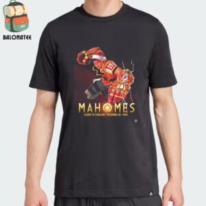 Patrick Mahomes x Vi Artwork NFL Collab Arcane League Of Legends For The Christmas Match Chiefs Versus Steelers On December 25th 2024 Classic T-Shirt