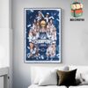 UTSA Roadrunners Is The Myrtle Beach Bowl 2024 Champions Walll Decor Poster Canvas