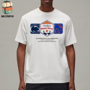 Penn State Nittany Lions Head To Head Boise State Broncos Vrbo Fiesta Bowl At Glendale On December 31st 2024 Classic T-Shirt