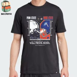 Penn State Nittany Lions Vs Boise State Broncos 2024 CFP Quarterfinal At The Vrbo Fiesta Bowl December 31 Head To Head Classic T-Shirt