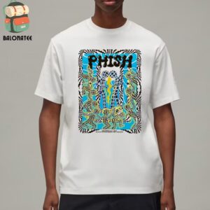 Phish Artwork Poster For New Year Run By Dang Olsen At Madison Square Garden NYC On December 28-31 2024 Classic T-Shirt