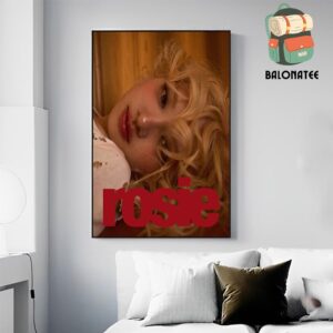 Rose Blackpink New Album Rosie Official Cover Wall Decor Poster Canvas