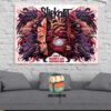 Slipknot 25th Anniversary Tour 2024 Poster At Leeds UK On December 14th 2024 Wall Decor Poster Canvas