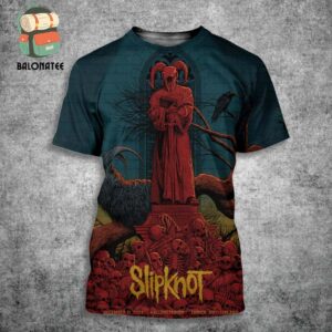 Slipknot 25th Anniversary Tour 2024 Poster At Hallenstadion Zurich Switzerland On December 11th 2024 All Over Print Shirt