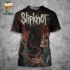 Slipknot 25th Anniversary Tour 2024 Poster At OVO Hydro Glasgow UK On December 15th 2024 All Over Print Shirt