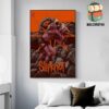 Slipknot 25th Anniversary Tour 2024 Tour Amsterdam Poster Merchandise Limited Wall Decor Poster Canvas