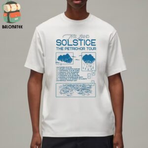 Solstice Band The Petrichor Tour 2024 Poster Dates And Places List Classic T-Shirt