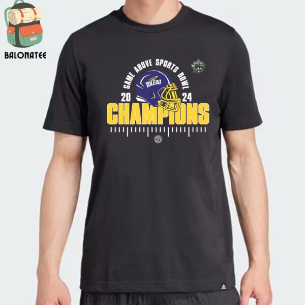 Toledo Rockets Is The Game Above Sports Bowl 2024 Champions College Football 2024-2025 Helmet Classic T-Shirt