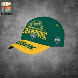 2024 NCAA FCS Football National Champions North Dakota State Bison Snapback Classic Hat Cap