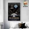 Congrats To Ohio State Buckeyes With 2025 Rose Bowl Champions CFP Quaterfinal Wall Decor Poster Canvas