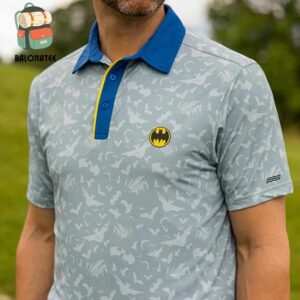 Batman 85th Anniversary The Caped Crusader RSVLTS All-Day Polo Shirt