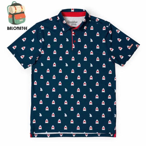 Breakfast Balls Chomp RSVLTS All-Day Polo Shirt