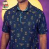 Breakfast Balls Midnight Bloom RSVLTS All-Day Polo Shirt