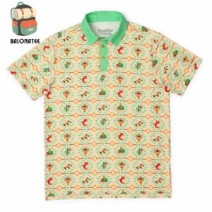 Breakfast Balls Par-Tee Time RSVLTS All-Day Polo Shirt