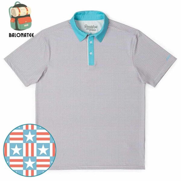 Breakfast Balls Pars And Stripes RSVLTS All-Day Polo Shirt