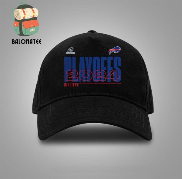 Buffalo Bills 2024 NFL Playoffs Billieve Merchandise Limited Snapback Classic Hat cap