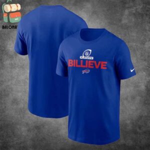 Buffalo Bills Nike Billieve 2024 NFL Playoffs Merchandise Limited Classic T-Shirt