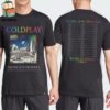 Coldplay We Are All One In The Universe Music Of The Spheres World Tour 2025 Two Sides Classic T-Shirt