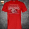 Ohio State Buckeyes College Football Playoff 2024 National Champions Trilogy Classic T-Shirt