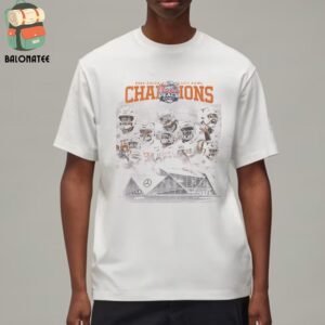 Congrats To Texas Longhorns With 2025 Chick-Fil-A Peach Bowl Champions CFP Quaterfinal Classic T-Shirt