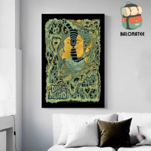 Dave Matthews Band The Space Between Song Poster Gold Foil Version Merch Limited Wall Decor Poster Canvas