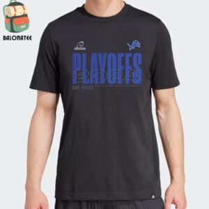 Detroit Lions 2024 NFL Playoffs One Pride Merchandise Limited Classic T-Shirt