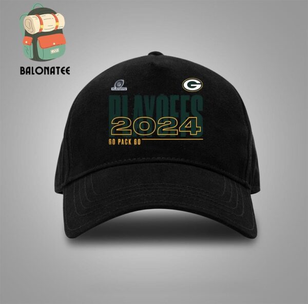 Green Bay Packers 2024 NFL Playoffs Go Pack Go Merchandise Limited Snapback Classic Hat Cap