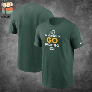 Green Bay Packers Nike Go Pack Go 2024 NFL Playoffs Merchandise Limited Classic T-Shirt