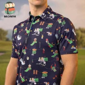 Happy Gilmore Youre Gonna Die Clown RSVLTS All-Day Polo Shirt