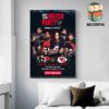 Coldplay Abu Dhabi January 2025 Music Of The Spheres Tour Poster At Zayed Sports City Stadium On 9,11,12 And 14 January 2025 Wall Decor Poster Canvas