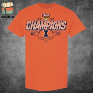 Illinois Fighting Illini 2024 Cheez-It Citrus Bowl Champions Score Tee Merch Limited Classic T-Shirt