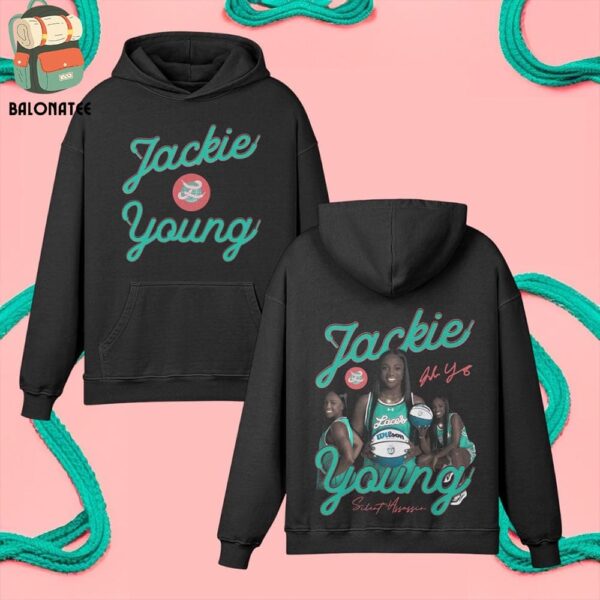 Jackie Young Laces BC At Unrivaled Women Basketball 2025 Concept Hoodie Two Sides Classic T-Shirt