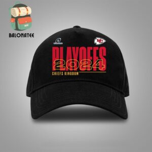 Kansas City Chiefs 2024 NFL Playoffs Chiefs Kingdom Merchandise Limited Snapback Classic Hat Cap