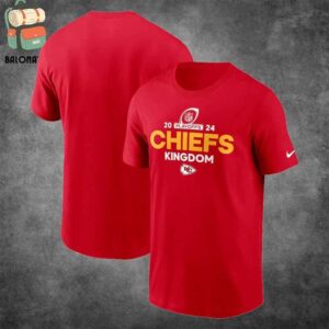 Kansas City Chiefs Nike Chiefs Kingdom 2024 NFL Playoffs Merchandise Limited Classic T-Shirt