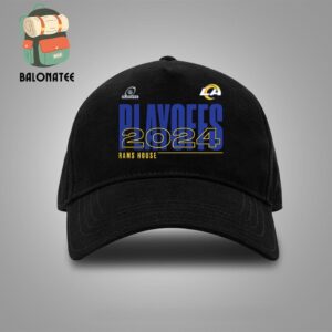 Los Angeles Rams 2024 NFL Playoffs Rams House Merchandise Limited Snapback Classic Hat Cap