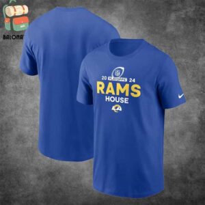 Los Angeles Rams Nike Rams House 2024 NFL Playoffs Merchandise Limited Classic T-Shirt