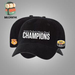 Minnesota Golden Gophers 2025 Duke’s Mayo Bowl Champions Hat Merchandise Limited Snapback Classic Hat Cap