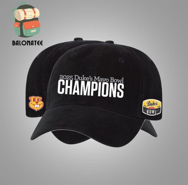 Minnesota Golden Gophers 2025 Duke’s Mayo Bowl Champions Hat Merchandise Limited Snapback Classic Hat Cap