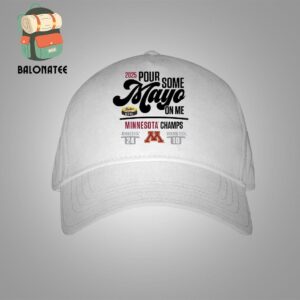 Minnesota Golden Gophers 2025 Duke’s Mayo Bowl Champions Score Merchandise Limited Snapback Classic Hat Cap