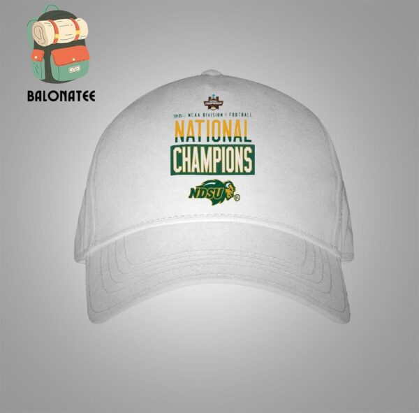 NDSU Bison 2024 FCS Football National Champions Locker Room Merchandise Limited Snapback Classic Hat Cap