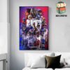 Los Angeles Lakers x One Piece Poster Special For One Piece Night On February 28th 2025 Wall Decor Poster Canvas