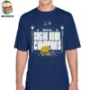 Ohio State Buckeyes Rose Bowl Champions College Football Playoff 2025 Victory Ahead Two Sides Classic T-Shirt