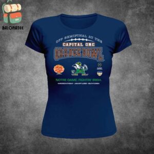 Notre Dame Fighting Irish 2025 College Football Playoff Semifinal At The Capital One Orange Bowl Classic T-Shirt