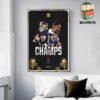 Congrats To Ohio State Buckeyes With 2025 Goodyear Cotton Bowl Champions College Football Playoffs Wall Decor Poster Canvas