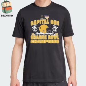 Notre Dame Fighting Irish Champions 2025 Capital One Orange Bowl Classic T-Shirt